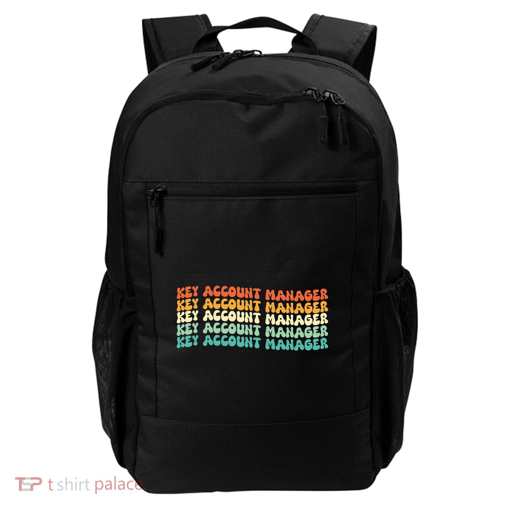 Key Account Manager Job Title Daily Commute Backpack
