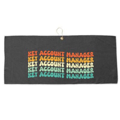 Key Account Manager Job Title Large Microfiber Waffle Golf Towel