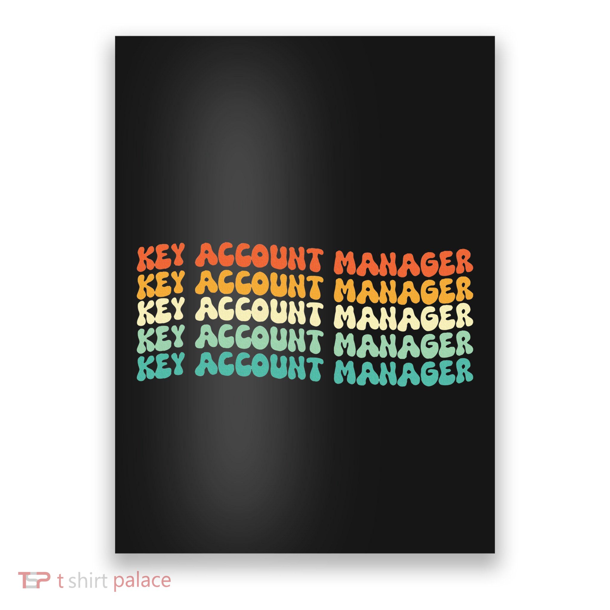 Key Account Manager Job Title Poster