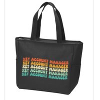 Key Account Manager Job Title Zip Tote Bag