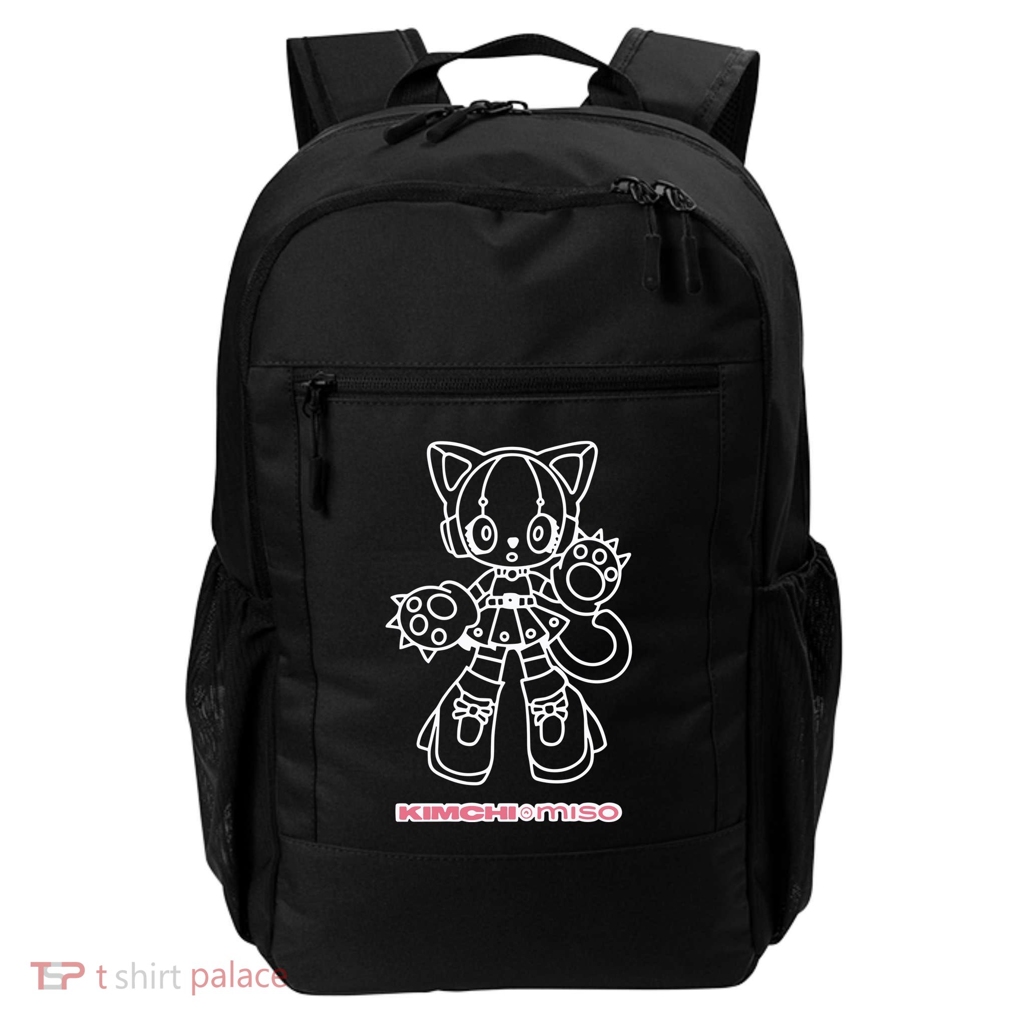 Kimchi And Miso Mecha Cat Girl Daily Commute Backpack