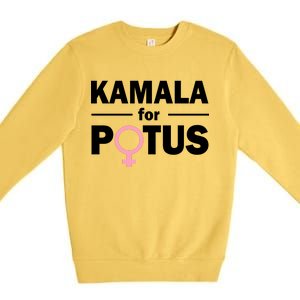 Kamala for Potus Premium Crewneck Sweatshirt