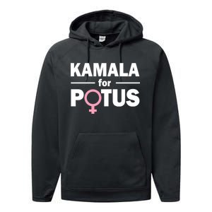 Kamala for Potus Performance Fleece Hoodie