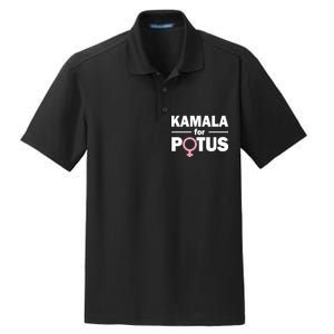 Kamala for Potus Dry Zone Grid Polo