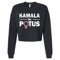 Kamala for Potus Cropped Pullover Crew