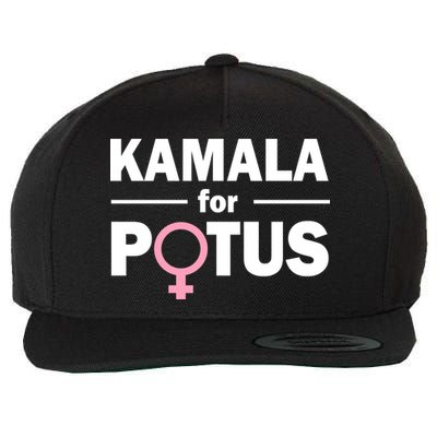 Kamala for Potus Wool Snapback Cap