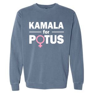 Kamala for Potus Garment-Dyed Sweatshirt