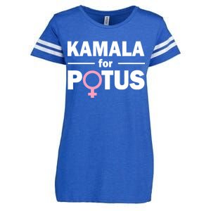 Kamala for Potus Enza Ladies Jersey Football T-Shirt