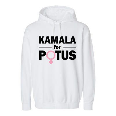 Kamala for Potus Garment-Dyed Fleece Hoodie