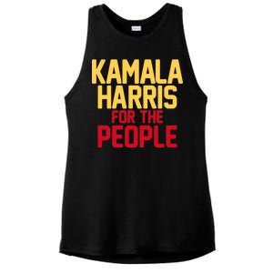 Kamala Harris For The People Ladies PosiCharge Tri-Blend Wicking Tank