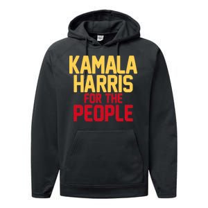 Kamala Harris For The People Performance Fleece Hoodie