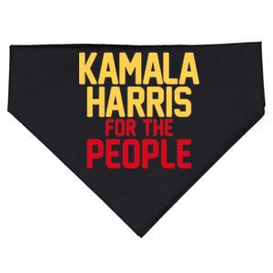 Kamala Harris For The People USA-Made Doggie Bandana