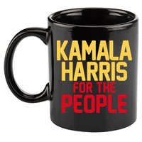Kamala Harris For The People 11oz C Handle Ceramic Mug