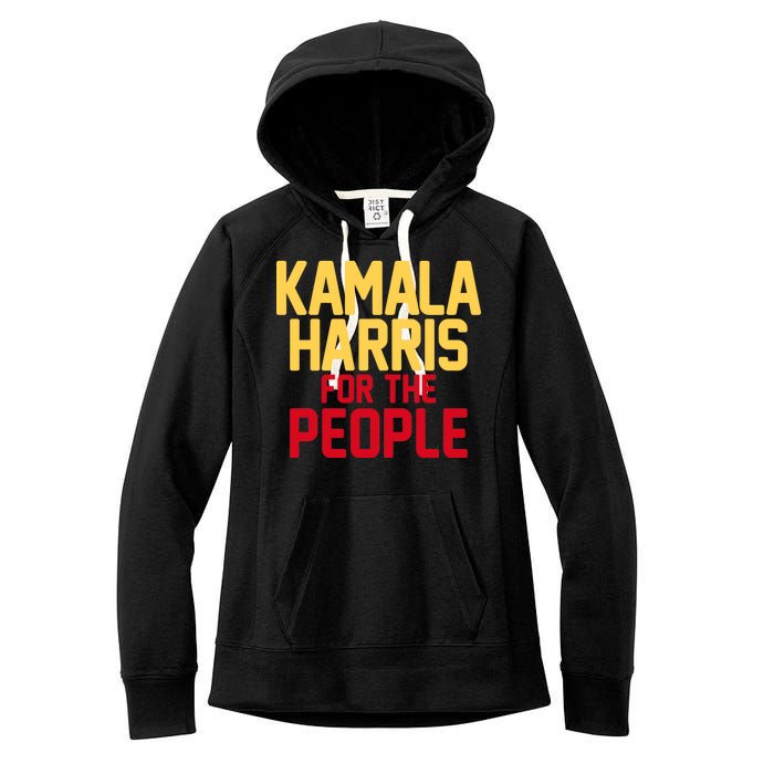 Kamala Harris For The People Women's Fleece Hoodie