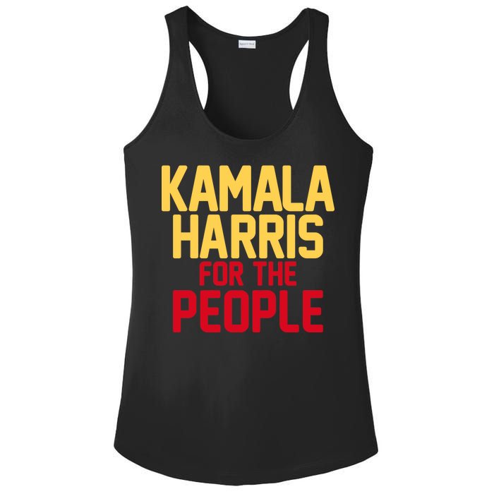 Kamala Harris For The People Ladies PosiCharge Competitor Racerback Tank