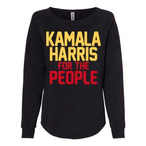 Kamala Harris For The People Womens California Wash Sweatshirt