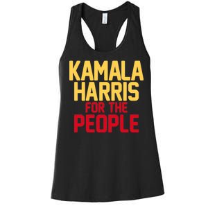 Kamala Harris For The People Women's Racerback Tank