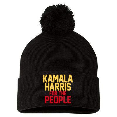 Kamala Harris For The People Pom Pom 12in Knit Beanie