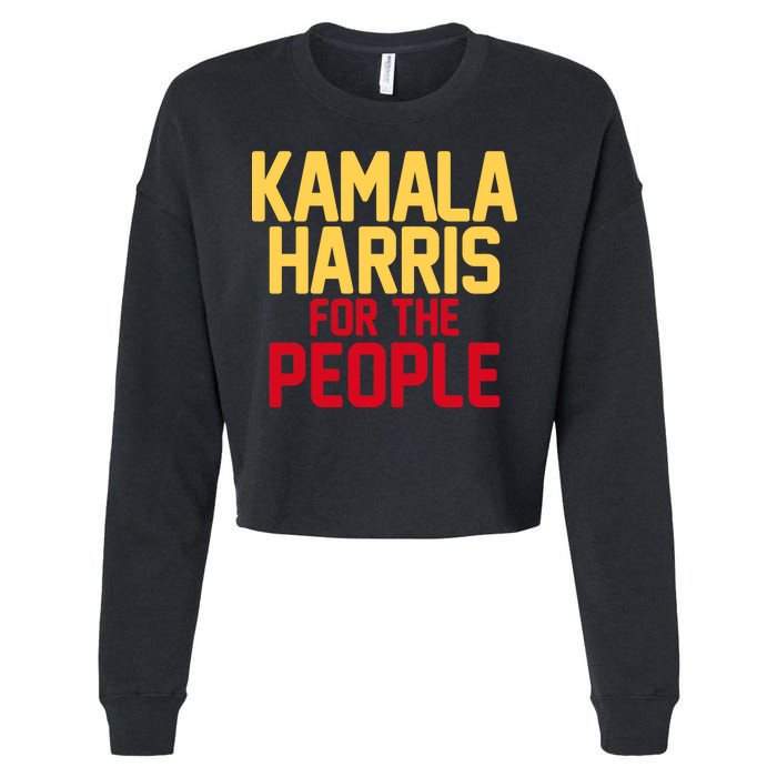 Kamala Harris For The People Cropped Pullover Crew