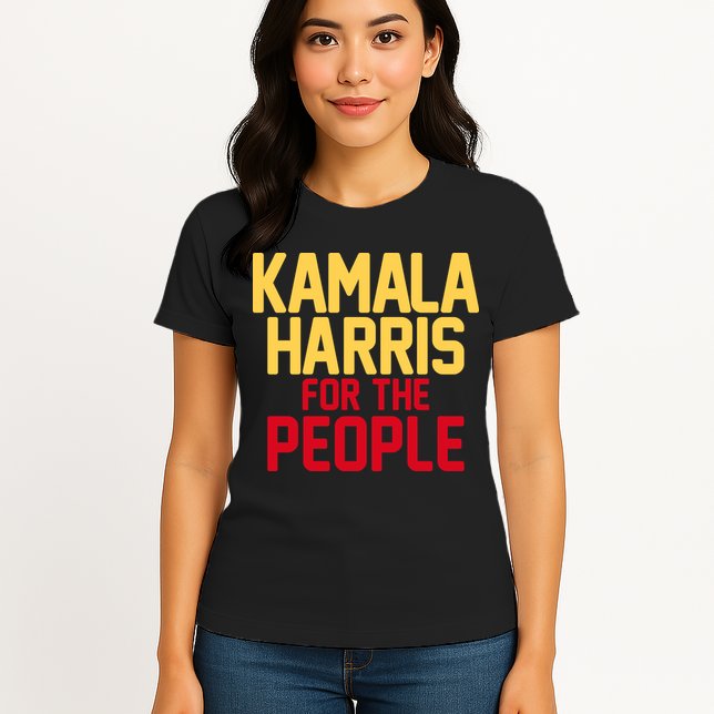 Kamala Harris For The People Womens T-Shirt