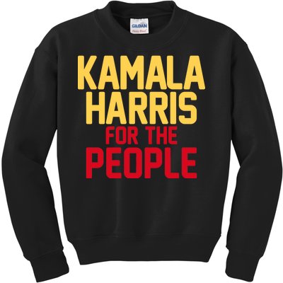 Kamala Harris For The People Kids Sweatshirt