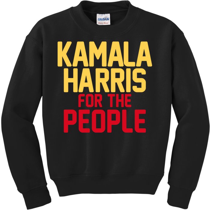 Kamala Harris For The People Kids Sweatshirt