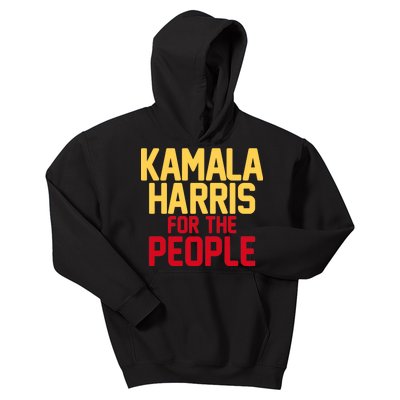 Kamala Harris For The People Kids Hoodie