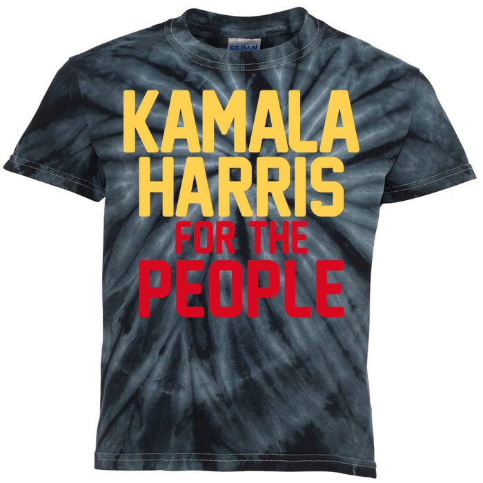 Kamala Harris For The People Kids Tie-Dye T-Shirt