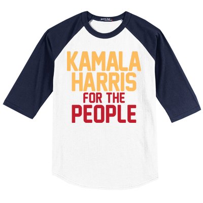 Kamala Harris For The People Baseball Sleeve Shirt