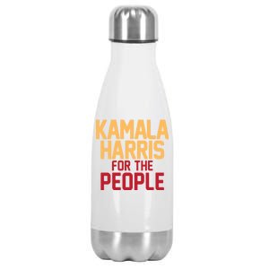 Kamala Harris For The People Stainless Steel Insulated Water Bottle