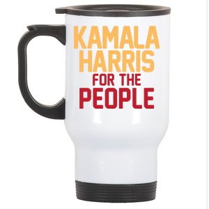 Kamala Harris For The People Stainless Steel Travel Mug