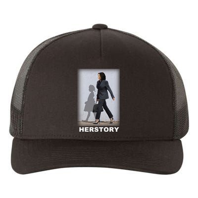 Kamala Harris Herstory Making History Yupoong Adult 5-Panel Trucker Hat