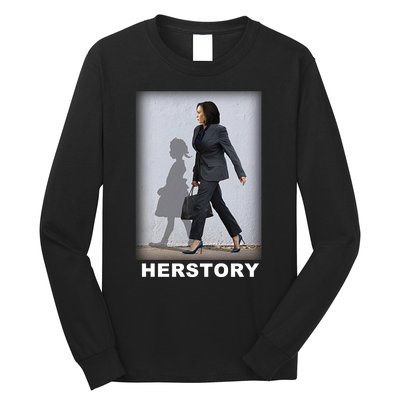 Kamala Harris Herstory Making History Long Sleeve Shirt