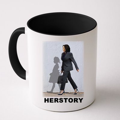 Kamala Harris Herstory Making History Mug
