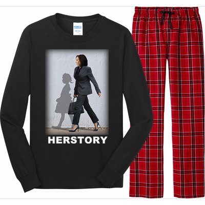 Kamala Harris Herstory Making History Long Sleeve Pajama Set