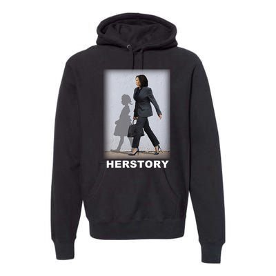 Kamala Harris Herstory Making History Premium Hoodie