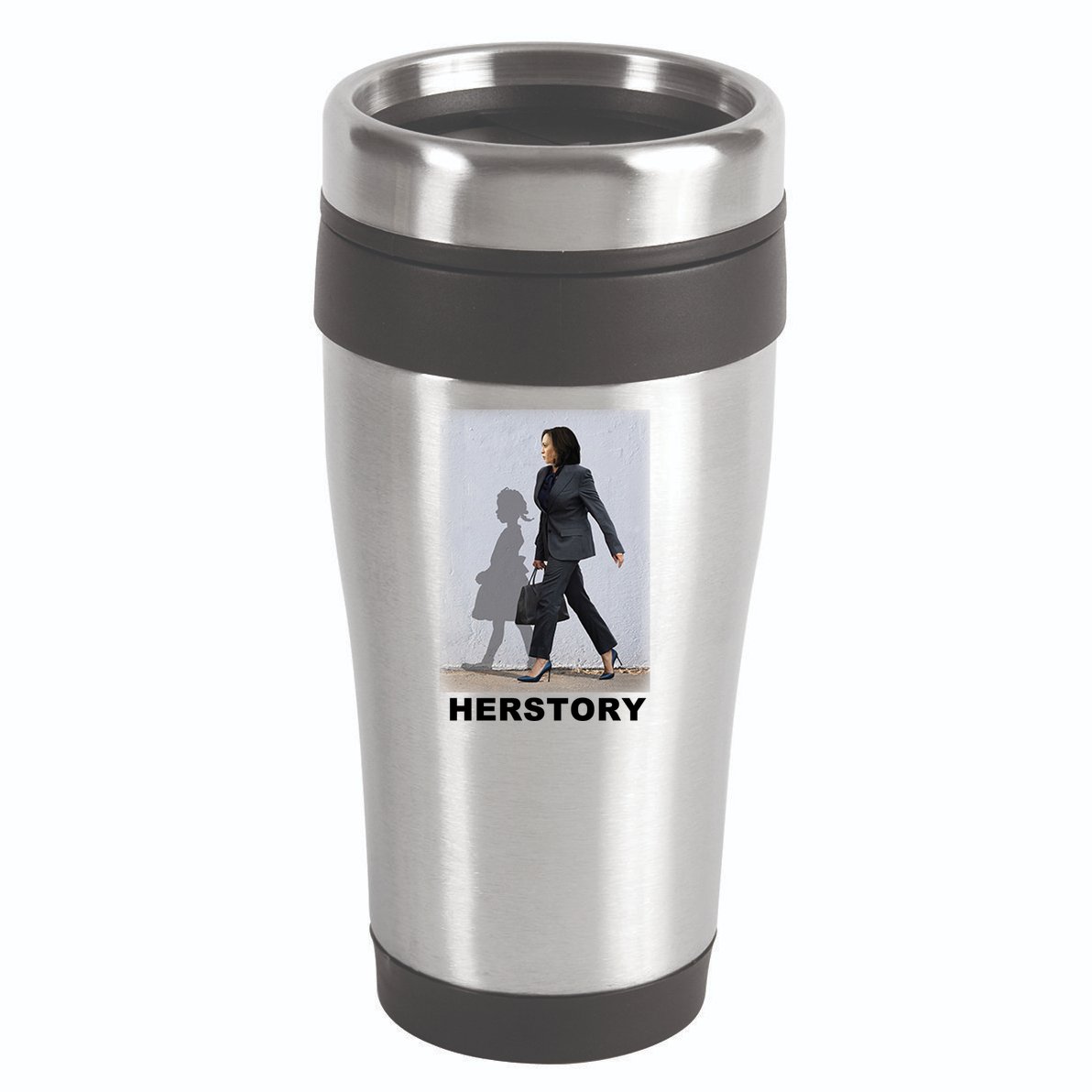 Kamala Harris Herstory Making History 16oz Travel Tumbler