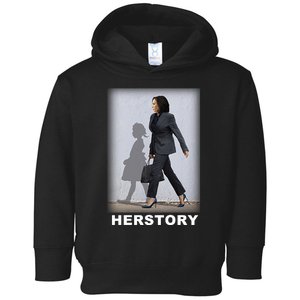 Kamala Harris Herstory Making History Toddler Hoodie