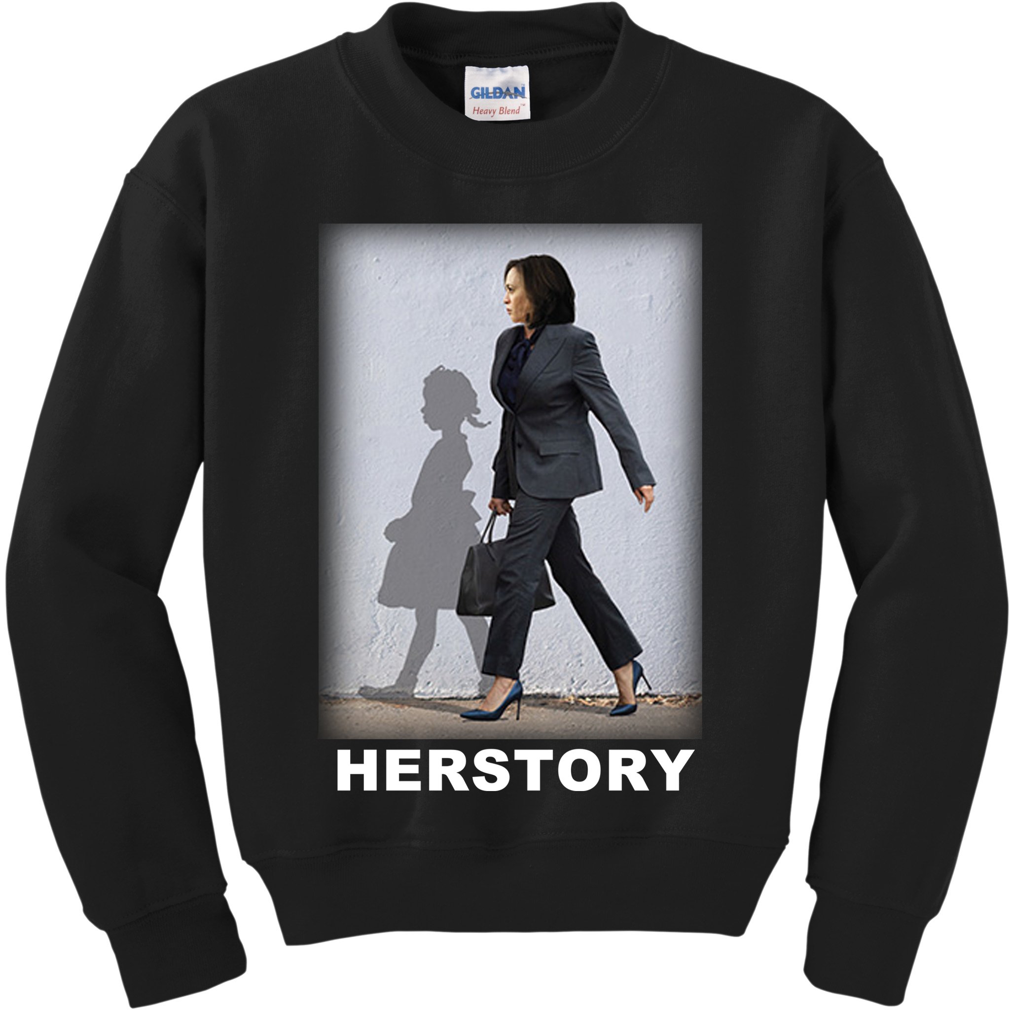 Kamala Harris Herstory Making History Kids Sweatshirt