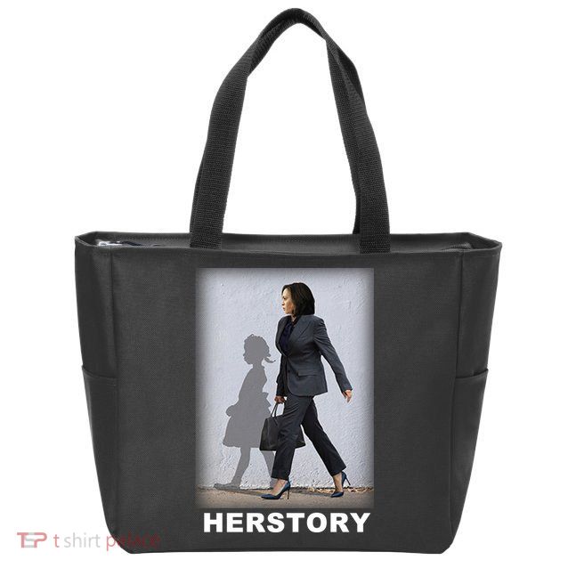 Kamala Harris Herstory Making History Zip Tote Bag