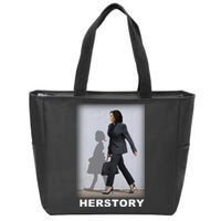 Kamala Harris Herstory Making History Zip Tote Bag