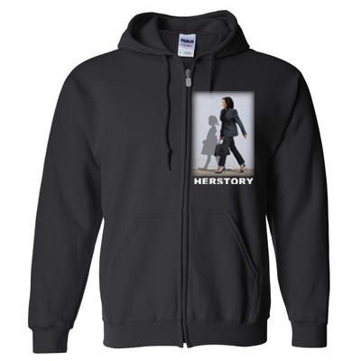 Kamala Harris Herstory Making History Full Zip Hoodie