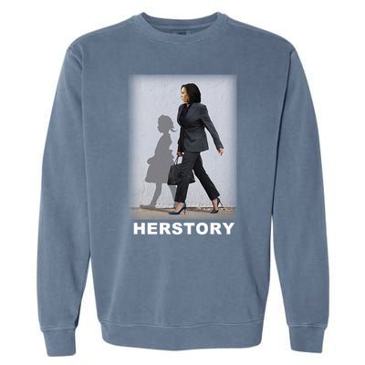 Kamala Harris Herstory Making History Garment-Dyed Sweatshirt