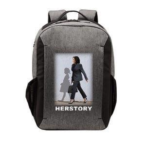 Kamala Harris Herstory Making History Vector Backpack