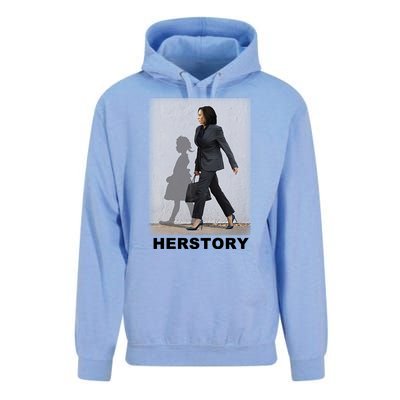 Kamala Harris Herstory Making History Unisex Surf Hoodie