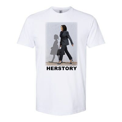 Kamala Harris Herstory Making History Softstyle CVC T-Shirt