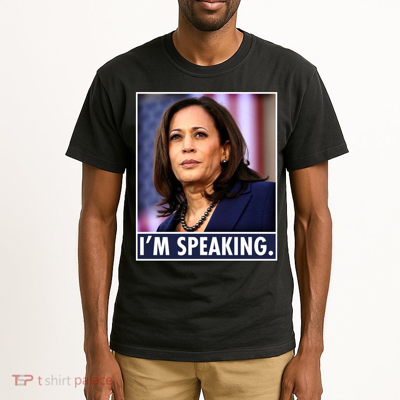 Kamala Harris I'm Speaking Vice President Debate Quote Tall T-Shirt