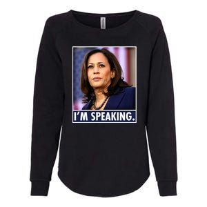 Kamala Harris I'm Speaking Vice President Debate Quote Womens California Wash Sweatshirt