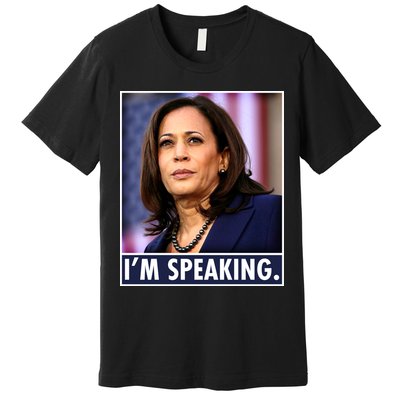 Kamala Harris I'm Speaking Vice President Debate Quote Premium T-Shirt
