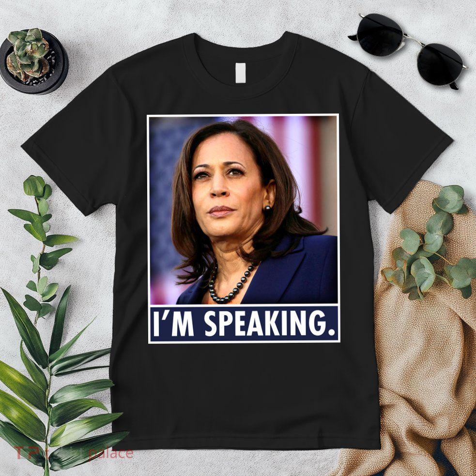 Kamala Harris I'm Speaking Vice President Debate Quote Premium T-Shirt